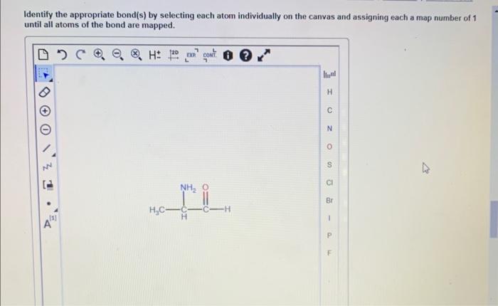 to assign map numbers to Identify the chiral carbons, if any, in