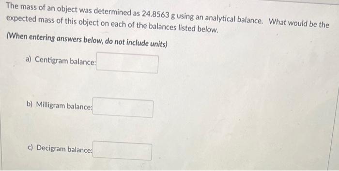of liquid in cylinder, and (a) number of significant figures in your