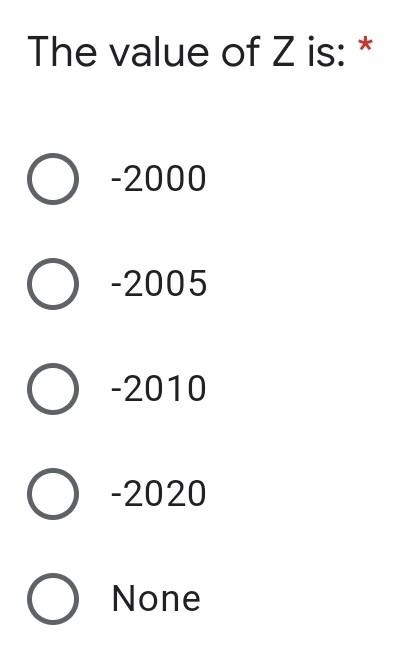 and choose the correct answer if x, is equal 12.5. Minimize Z