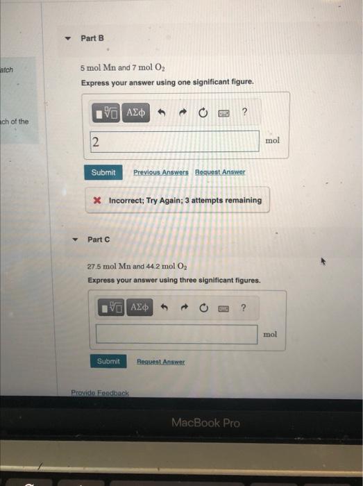 KCV 4.4, IWE 4.6. For the reaction Mn(s)+O2(g)MnO2(s) compute the theoretical yield