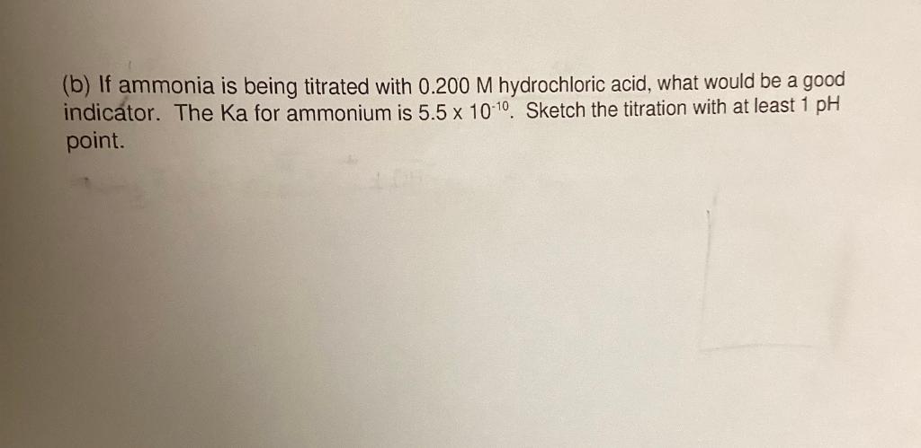was the only additional information given Indicator pH of Transition 3.0-5.0 Congo