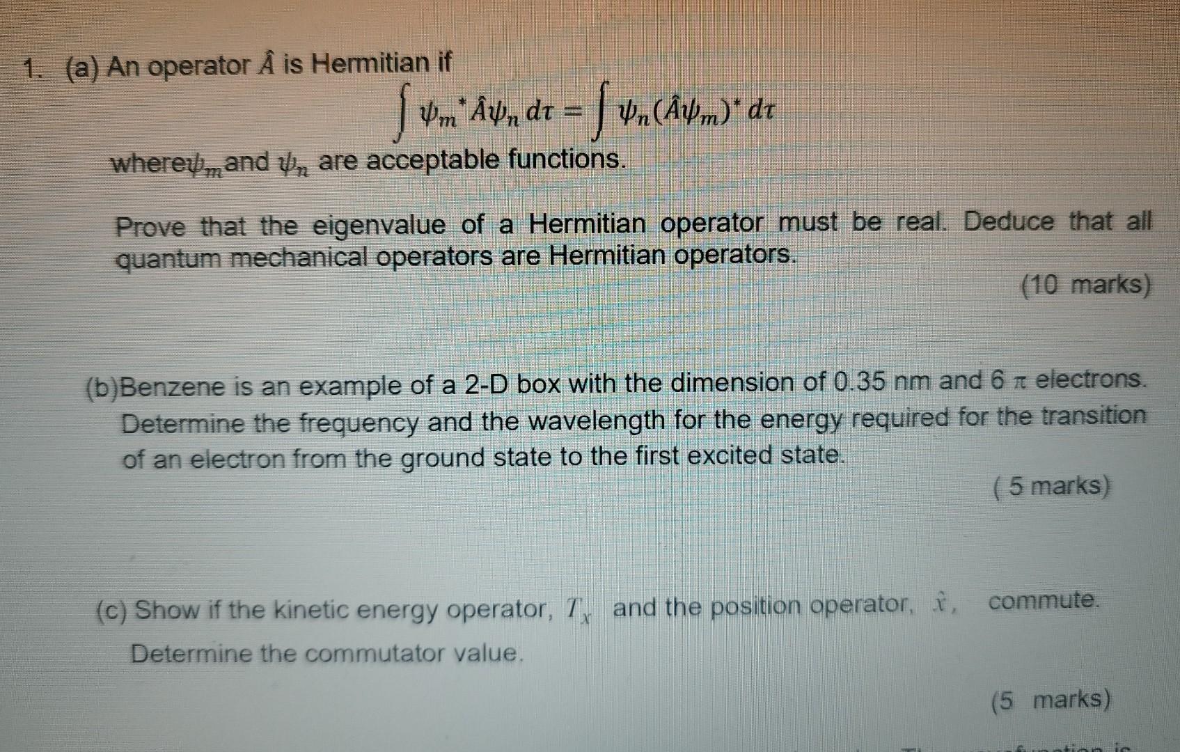  Can u help answer a, b and c... (a) An operator