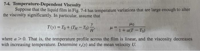  Solve the problem for a Newtonian fluid with constsnt density and