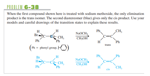 When the first compound shown here is treated with sodium methoxide,