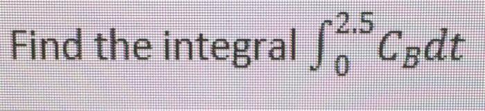 1. The data below represents the concentration of two compounds in a