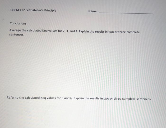 please help me with the conclusion !!! thank you !! Conclusions Average