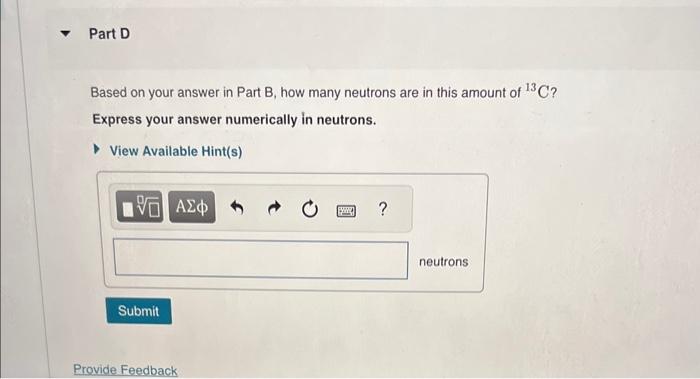 atoms in this amount of 13C ? Express your answer numerically in