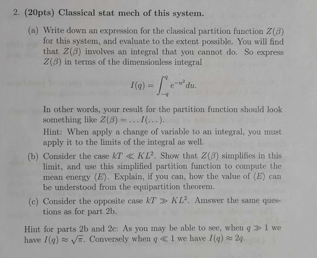 a harmonic oscillator confined to a one-dimensional box. Specifically, a single particle