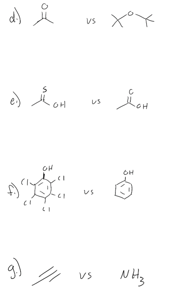 conjugate base of each compound. If your answer is "resonance", draw at