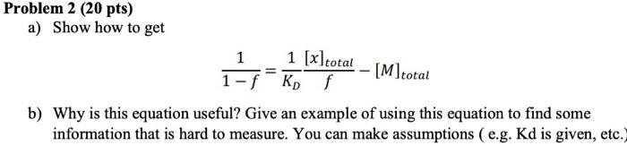  Problem 2 (20 pts) a) Show how to get 1 1