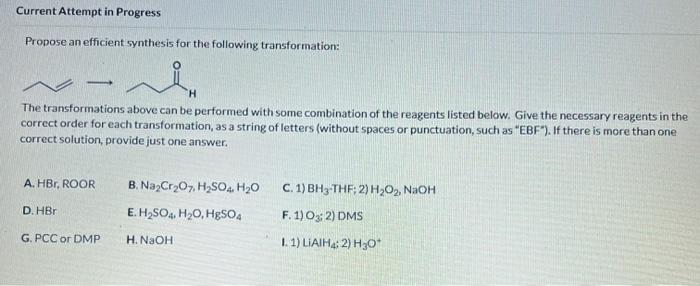  please answer Propose an efficient synthesis for the following transformation: The