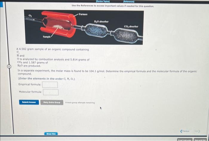 question. When 4.990 grams of a hydrocarbon, CxHy, were burned in a
