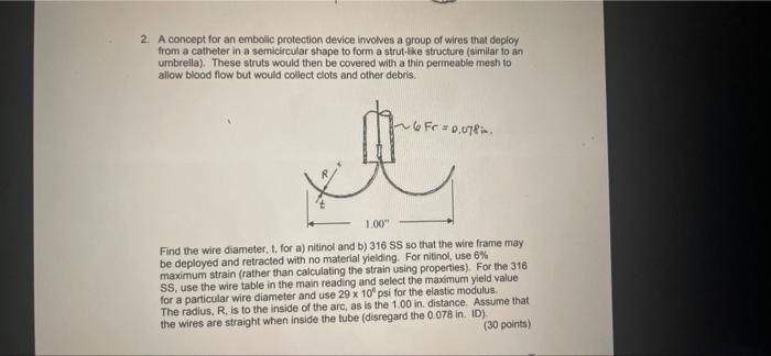  2. A concept for an embolic protection device involves a group