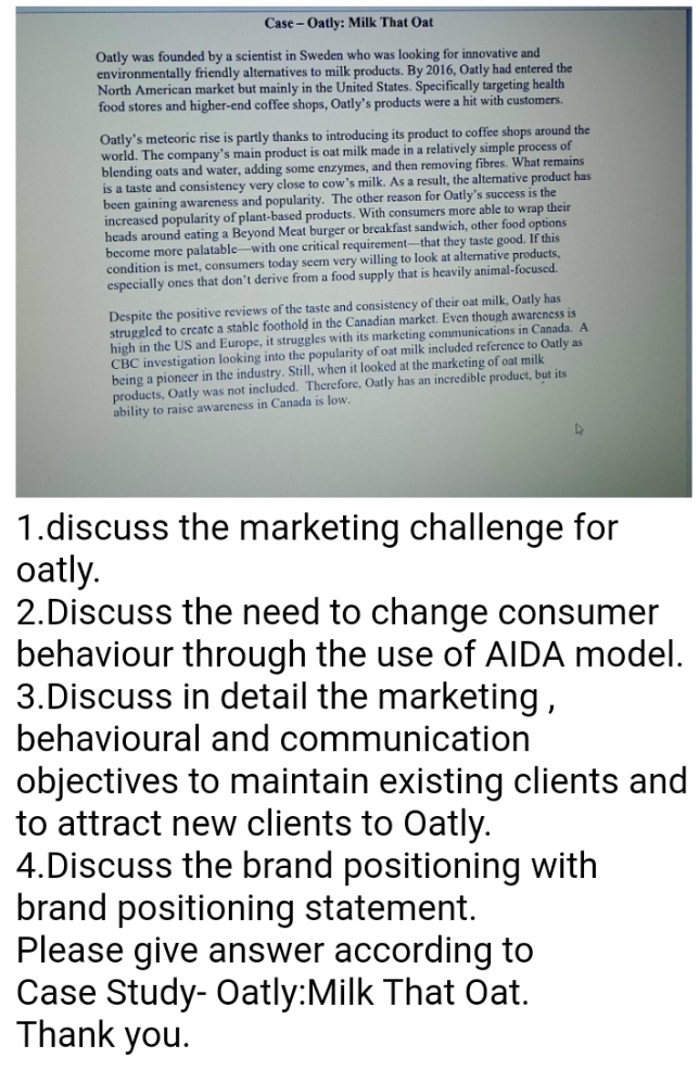 Please give answer according to case study. i attcahed the picture of