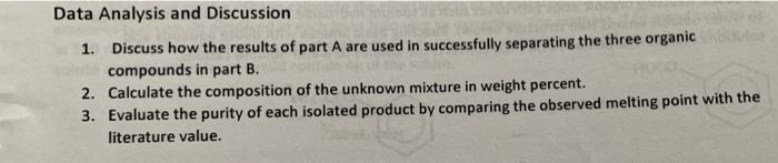 can you please answer the discussion questions Data Analysis and Discussion 1.