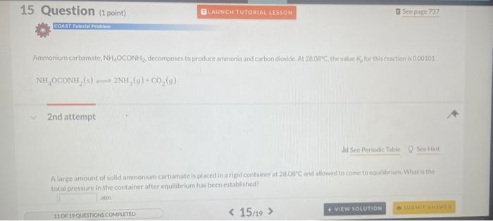 or not a reaction miature in which the partial pressures of PCl,Cl2,