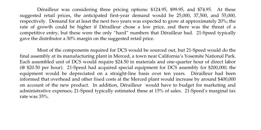 12 13 14 15 Distributor Margin: 30% 16 17 Q1: CALCULATE MANUFACTURER