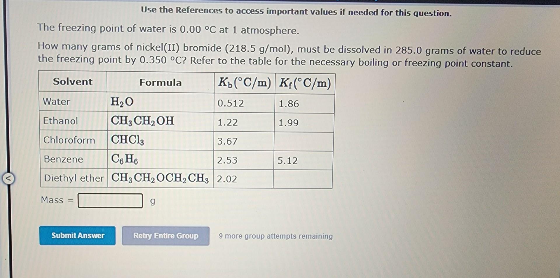  Use the References to access important values if needed for this