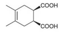 Select the two starting materials required (diene & dienophile) for the preparation