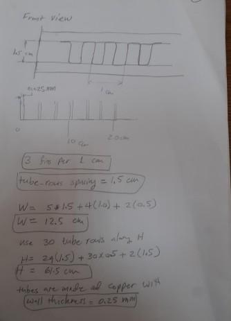condenser given certain requirements which are based on your student number. PROJECT