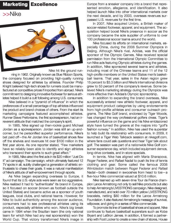 Pros, Cons & Risks Associated With Nike's Core Marketing Strategy \f\f