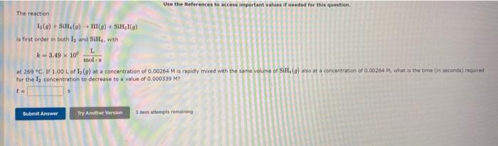  Use the References to access importaat Values if needed for this