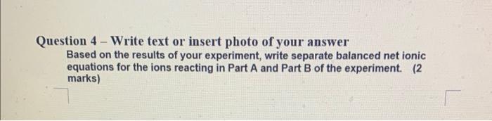  this is part A ( iodine mix with an unknown metal