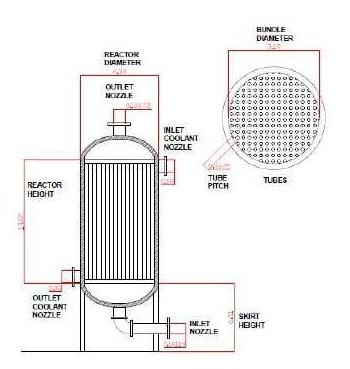  An autocad assignment. Refer the 2D Pack bed reactor In the