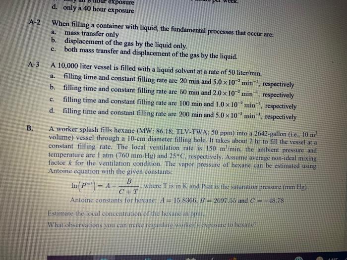 - 15 pts; B - 30+ 5 pts: 50 pts) A. Circle