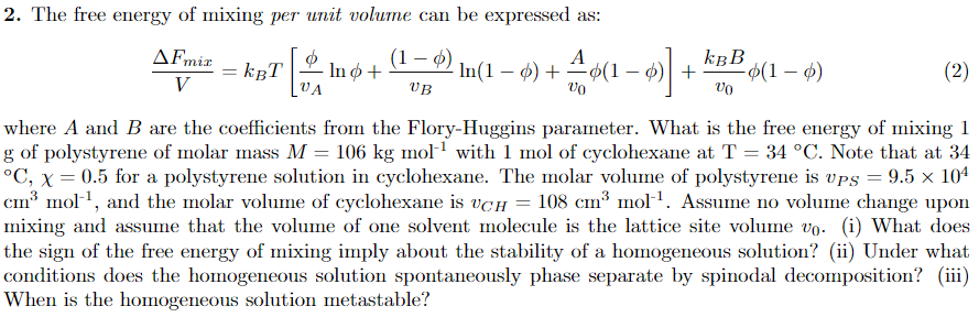  no + (1 - 0) ln(1 - 0) + A%(1 -
