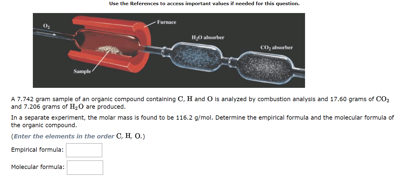  Use the References to access important values if needed for this