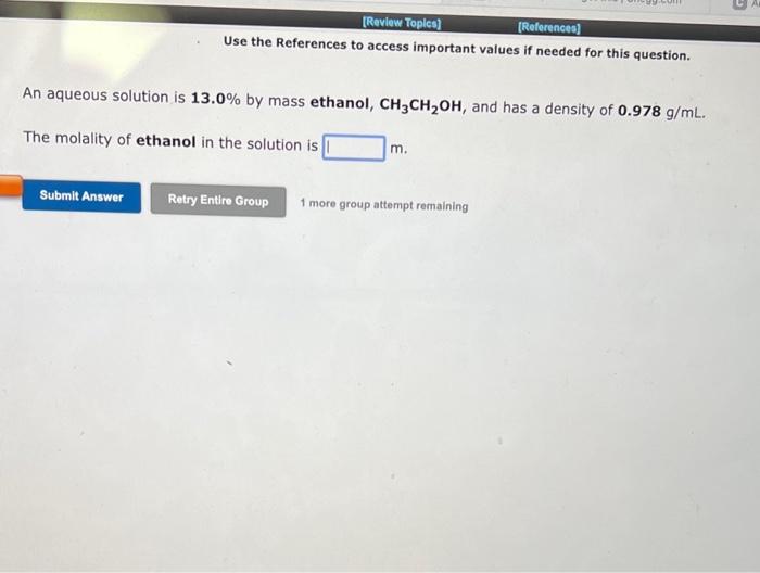  Use the References to access important values if needed for this