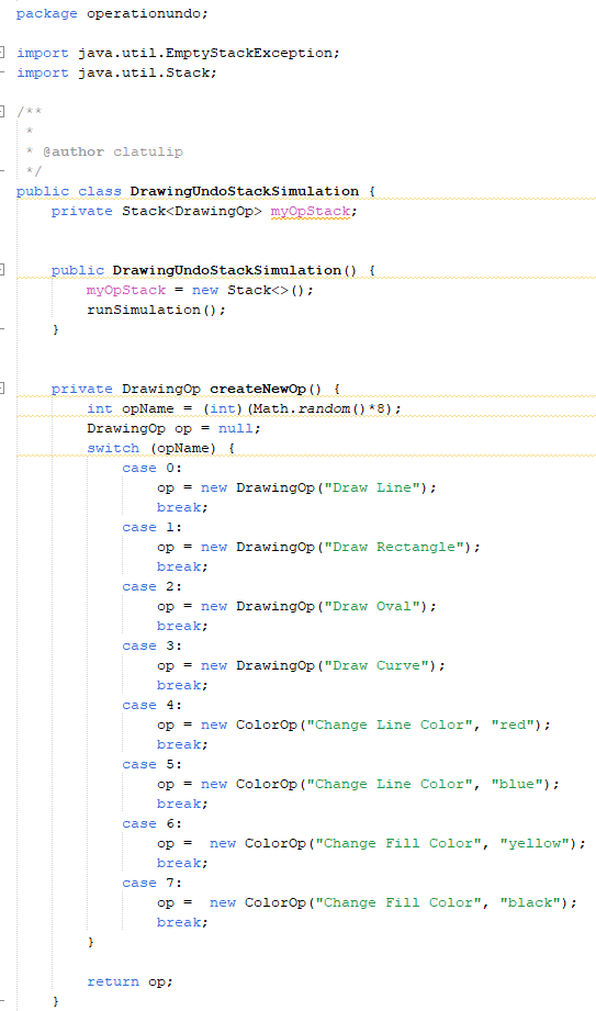 1.To implement redo capability, you need to create a Redo stack. So,