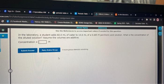  Use the Relerences to access important values if needed for this