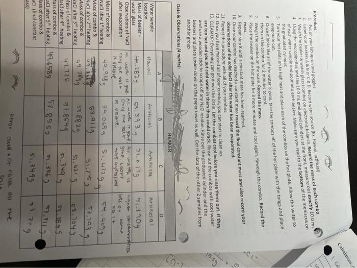 using my data, how would u do #3. btw what i did