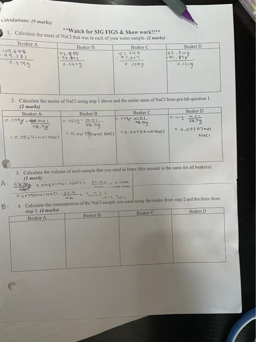 is wrong its not at stp i think. Calculations . Procedure: 1.