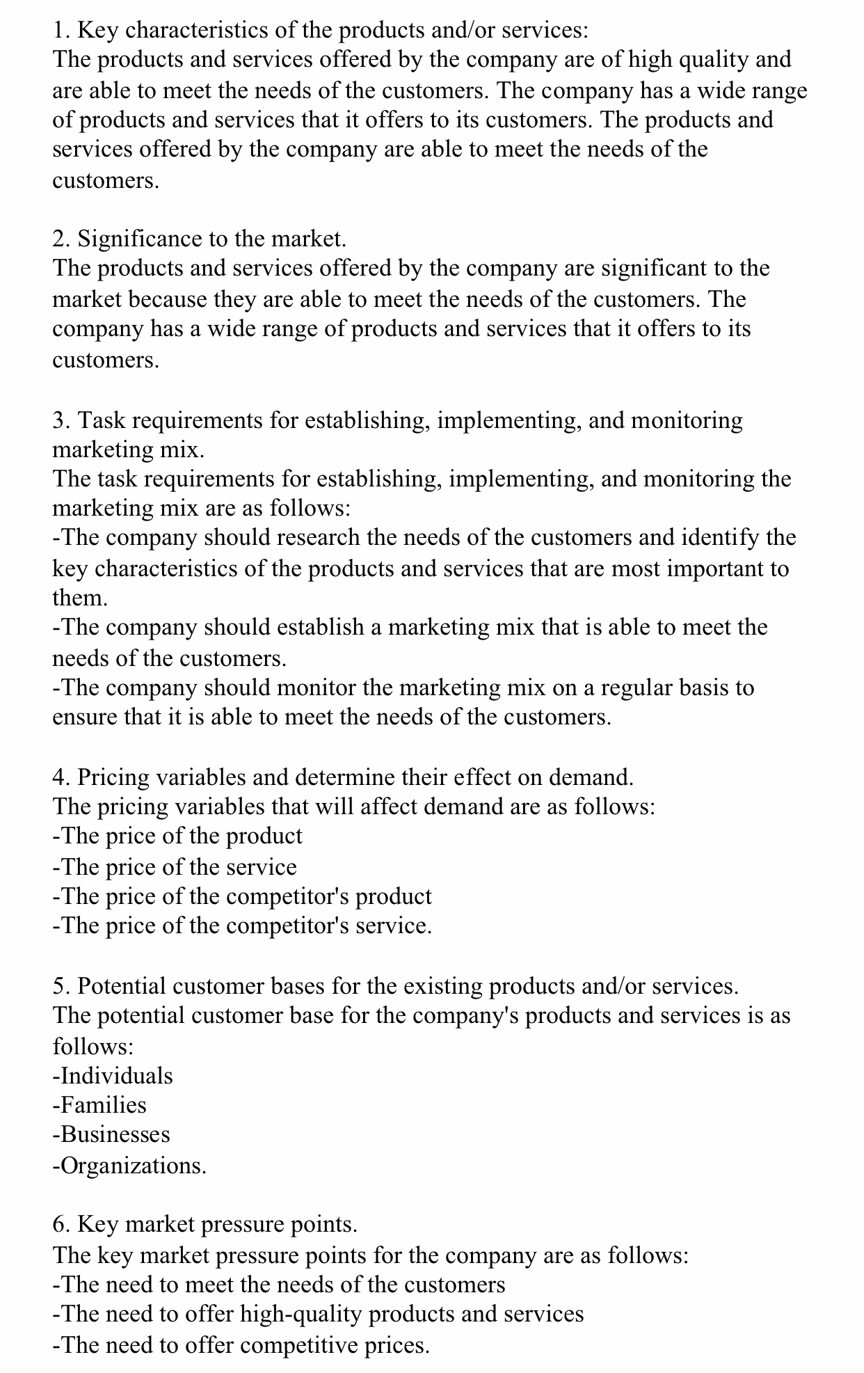 WHAT TO DO: IMPLEMENT MARKETING MIXStep 1: Determine the resources required to