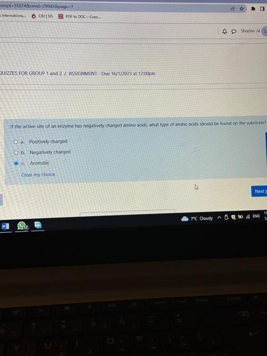  QUIZZES FOR GROUP 1 and 2/ ASSIGNMENT - Due 16/1/2023 at