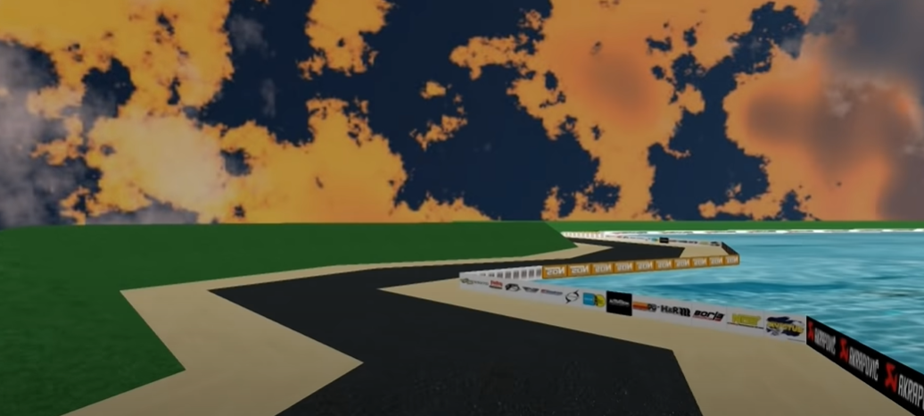  Create a 3D racing track using OPENGL and C++. Use only