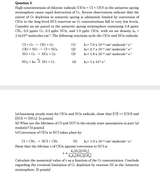 Could you specify what are the extra information needed? Question 3.