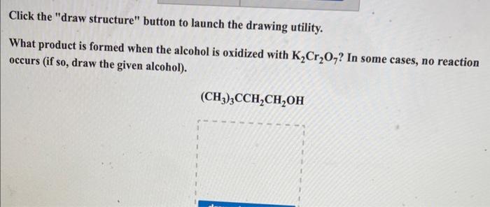  Click the "draw structure" button to launch the drawing utility. What