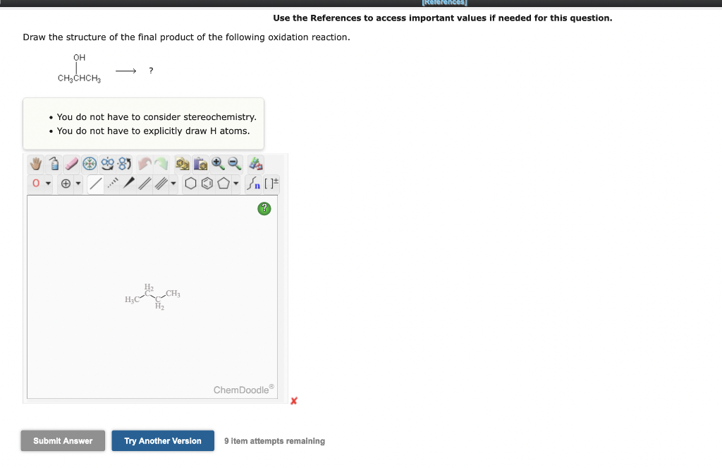  Use the References to access important values if needed for this