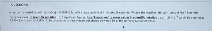 on Table 1 in the lab manual, using 0.0145MNa2S2O3. What is AH2O2l(in