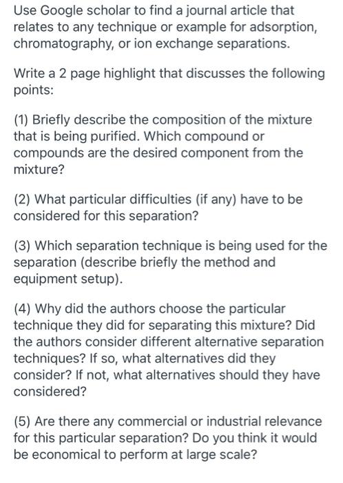 put the article link Use Google Scholar to find a journal article