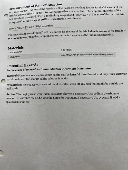 all cases that the reactant of original concentration has been diluted by