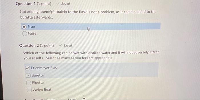 please help answer 1) and 2). I dont know if Im right