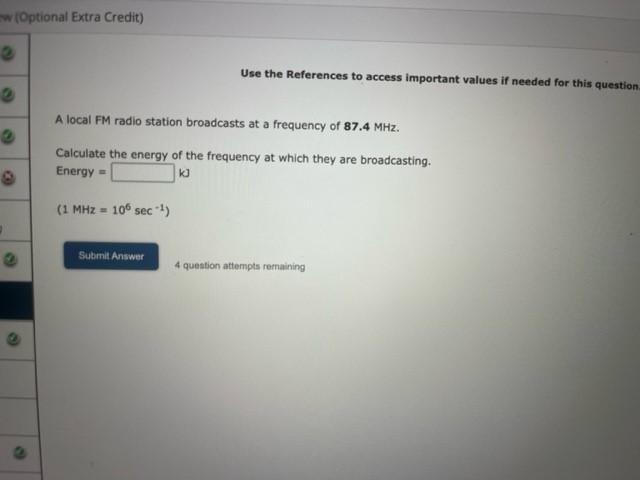 Use the References to access important values if needed for this