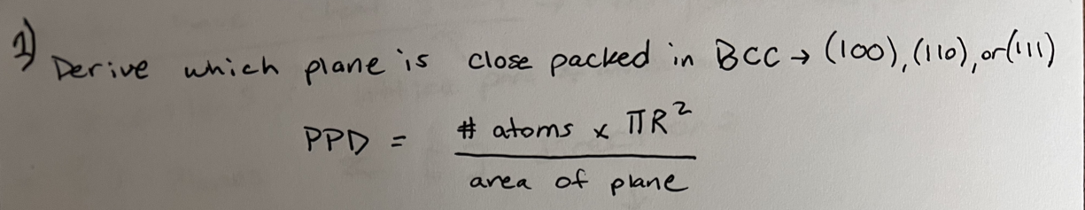 Derive these please. Need work shown with explanation using the formulas. Thanks.