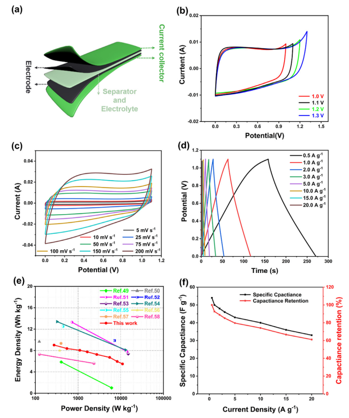  please explain each picture above (a) (b), 0.02 0.01 Current collector