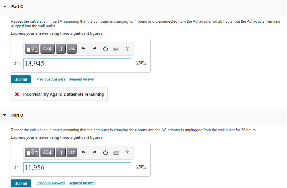 consumption of common electrical devices Electrical device Power [W] Calculate the number